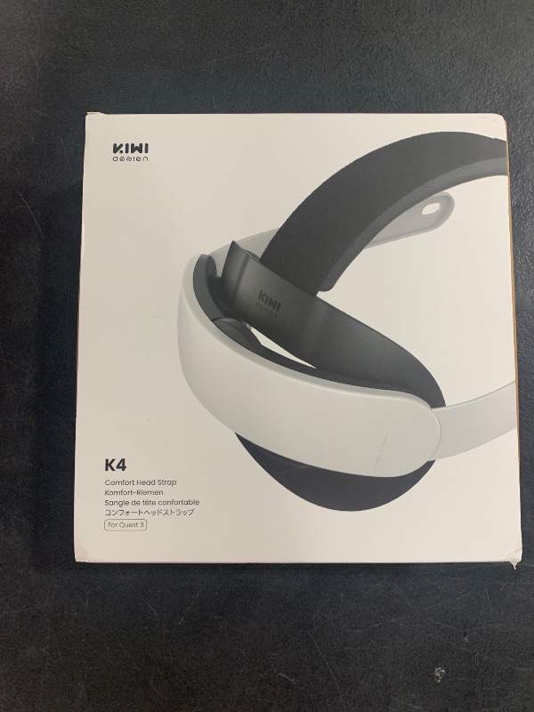 Photo 1 of KIWI design K4 Comfort Head Strap Accessories for Meta/Oculus Quest 3/3S, Non-Battery Lightweight Head Strap