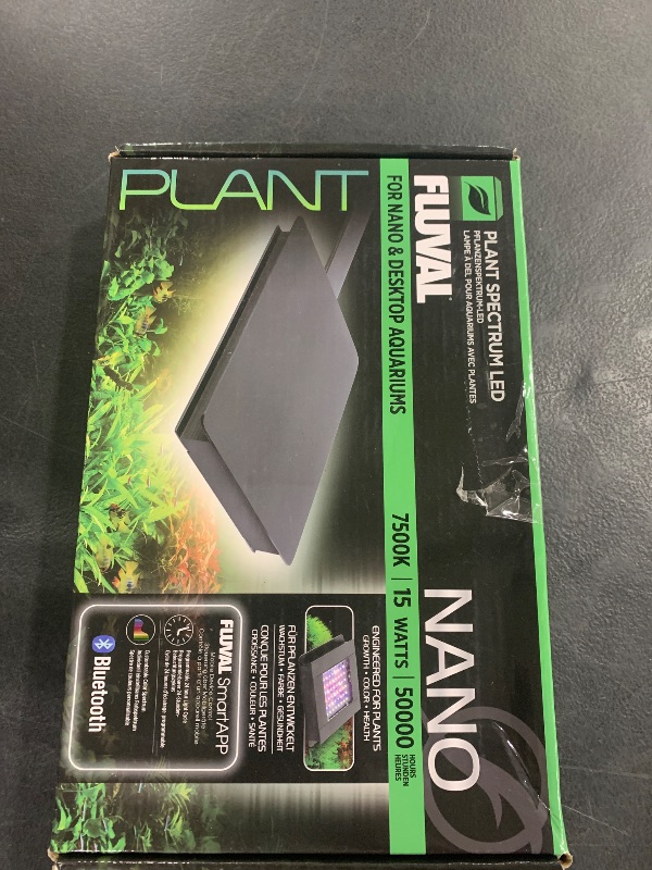 Photo 1 of Fluval Plant Nano LED Aquarium Lighting with Bluetooth, 15 Watts