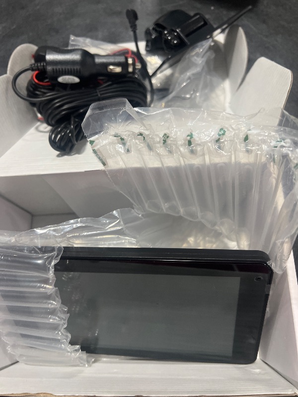 Photo 2 of Portable Newest Wireless Apple CarPlay and Android Auto Screen for Car, 7" HD Touch Screen Car Stereo with Mirror Link, Bluetooth 5.2, Backup Camera, AUX,FM Transmitter for All Vehicle