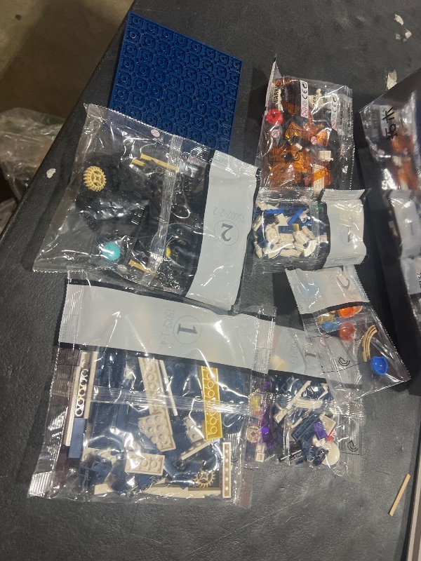 Photo 1 of CAXIMSY Solar System Model Building Blocks Sets with Acrylic Display Box?Technic Space Earth Moon and Sun Orrery Educational Planet Toys for Science Experiments Learning Kits 775 Pieces