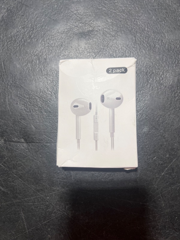 Photo 1 of 2 Pack-USB C Headphones for iPhone 15 Earbuds USB C Wired Earphones with Mic & Remote Control Noise Cancelling for iPhone 16 pro, iPad Pro, Galaxy S23/S22/S21/S20/Ultra Note 10/20, Pixel 7/6/6a/5/4