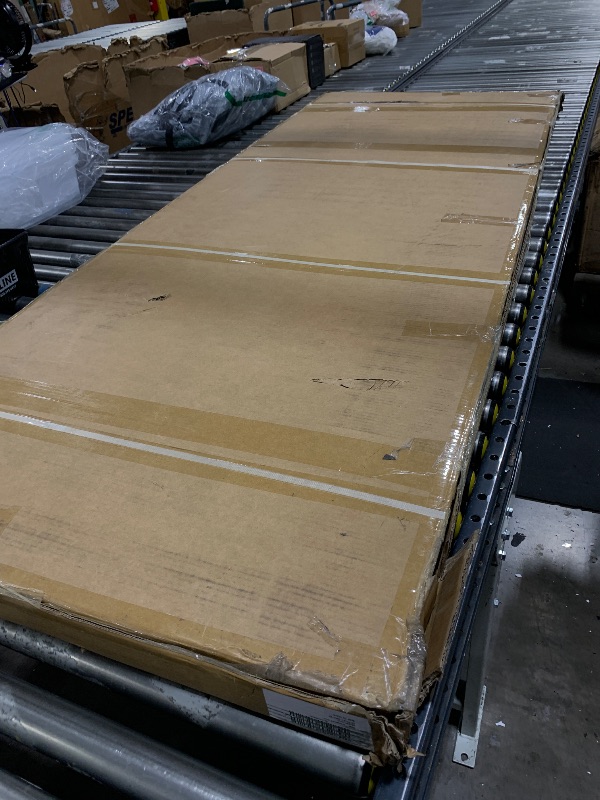 Photo 1 of SMARTSTANDARD 28" x 80" Half Frosted Glass Interior Door Slab, Solid Core French Slab Door for Pantry Laundry Closet Bathroom, Pre-Assembled Panel Without Hardware, White