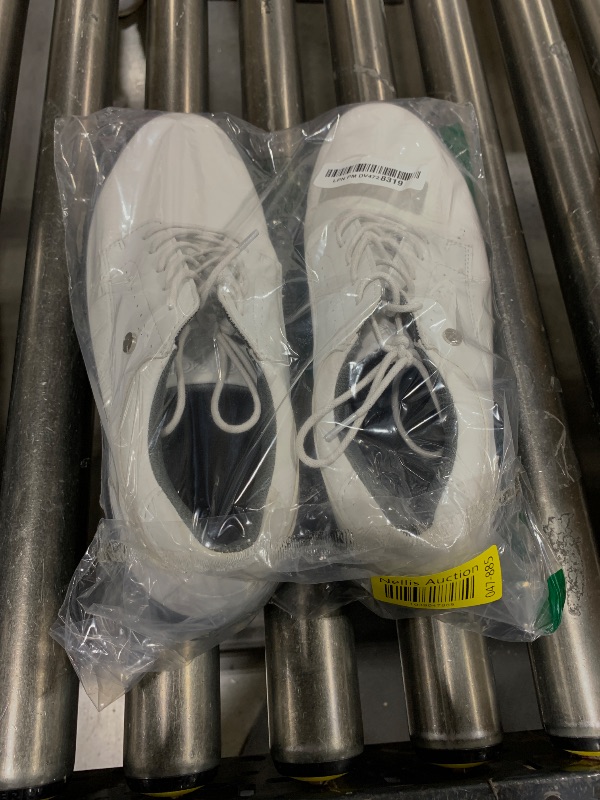 Photo 1 of ULTIANT Mens Golf Shoes Traditions Spikeless Size 7.5-13(White,45)