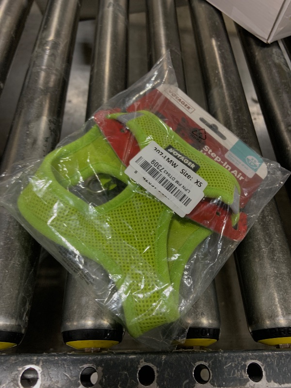 Photo 1 of Best Pet Supplies - All Weather Mesh, Reflective, No Pull Harness for Small, Medium Dogs, Cats - Secure with Hook & Loop Fastener, Buckle, Double D-Rings - Lime Green, XS
