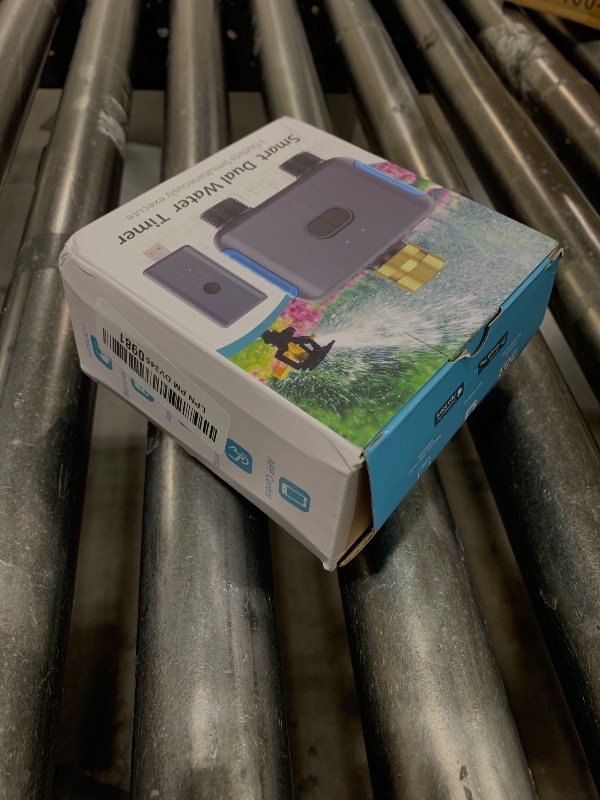 Photo 1 of Smartale WiFi Sprinkler Timer, 2 Zone Smart Bluetooth Hose Timer, Programmable Automatic Irrigation System with Remote APP, Compatible with Alexa Google Case, Watering for Outdoor Garden Yard Lawn