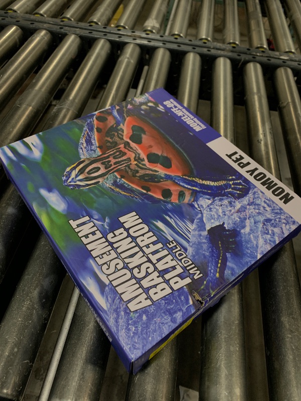 Photo 1 of Keedolla Floating Turtle Pier and Basking Platform, Turtle Basking Platform Ramp Tortoise Reptile Floating Docks Climbing Ladder for Crabs, Frogs, Newts, Salamanders - Medium
