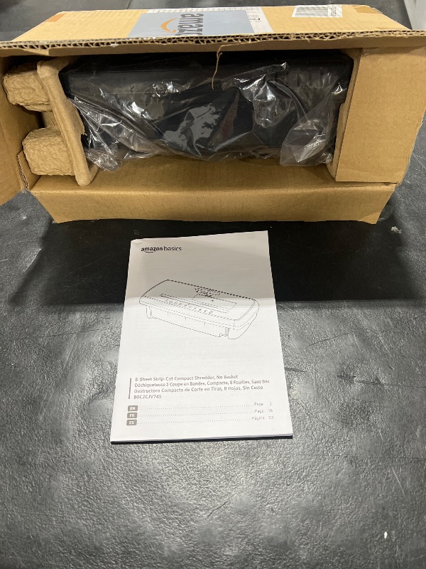 Photo 1 of 8 sheet strip -cut compact shredder 