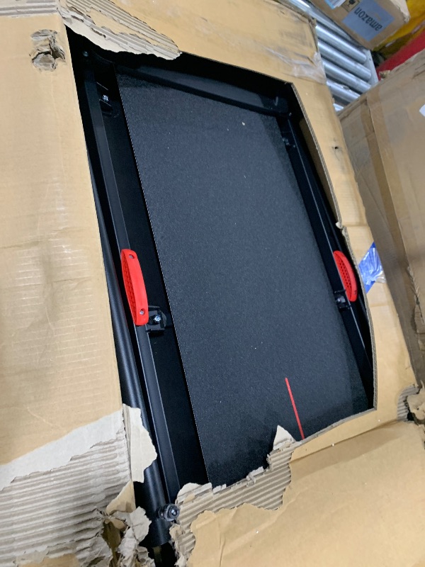 Photo 1 of CURSOR FITNESS Home Folding Treadmill with Pulse Sensor, 2.5 HP Quiet Brushless, 7.5 MPH, 265 LBS Capacity