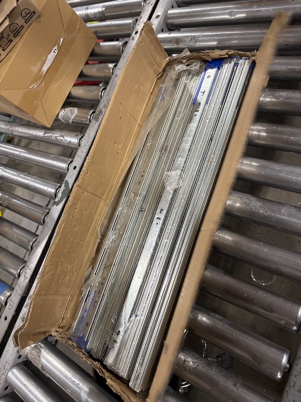 Photo 1 of 10 Pairs of 24 Inch Soft Close Full Extension Ball Bearing Side Mount Drawer Slides,100LB Capacity