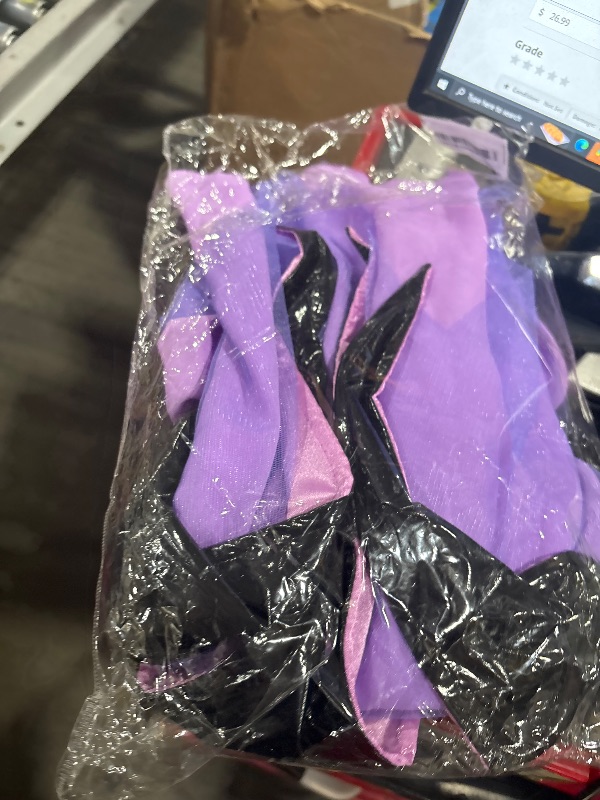 Photo 1 of SIDNOR Women Costume Skirt Tutu Dress Halloween Cosplay Dress Up Purple