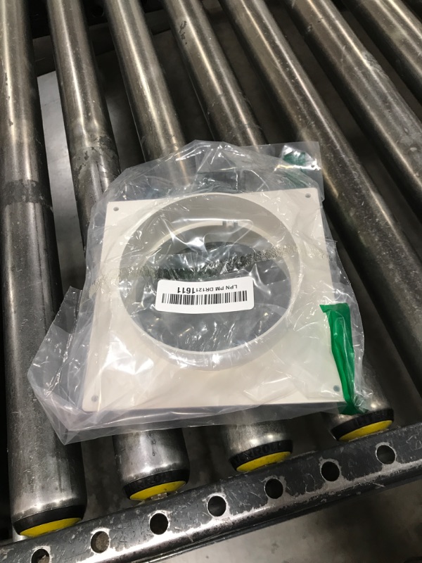 Photo 1 of 5" Inch Duct Connector Flange - Plastic Straight Pipe Flange for Heating Cooling - Inlet Outlet Ventilation System - Ducting Coupling Wall Plate - Assembly Joint (125mm)