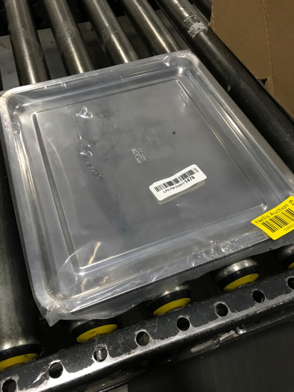 Photo 1 of GWYXC Air Fryer Accessories for Emeril Lagasse 26 QT Extra Large, 12.2''11.2'' Stainless Steel Tray Grill Pan Plate Crisper Replacement Parts Rack