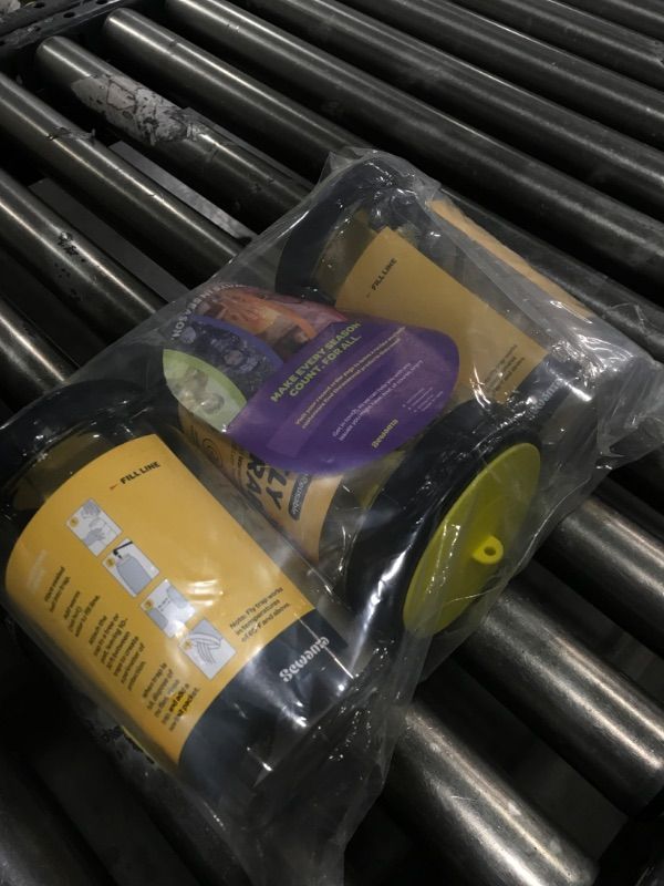 Photo 1 of Outdoor Fly Trap [Set of 3] Fly Traps Outdoor with Dissolvable Non-Toxic Bait - Fly Repellent for Outdoor Use Only - Controls Flies for Patios, Barns, Ranches Etc. Hanging Fly Traps with Tie Included