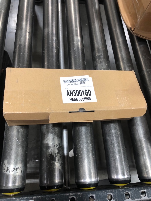 Photo 1 of AONEON Hand Towel Rings Bathroom Towel Holder Modern Small Bath Towel Bars Stainless Steel Wall Mounted Brushed Gold AN3001GD