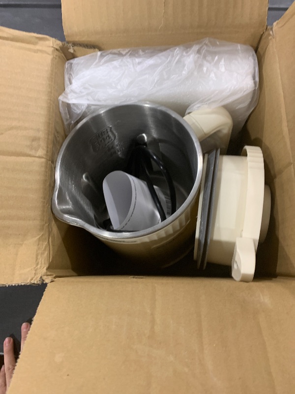 Photo 1 of 8 in 1 Automatic Nut Milk Maker, 40oz Plant Based Milk Machine for Homemade Almond, Oat, Coconut, Soy Milk & Non-Dairy Beverages with Delay Start/Self-Cleaning/Boil Water/Juice, Cream