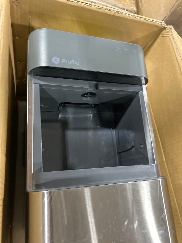 Photo 4 of GE Profile Opal 2.0 XL with 1 Gallon Tank, Chewable Crunchable Countertop Nugget Ice Maker, Scoop included, 38 lbs in 24 hours, Pellet Ice Machine with WiFi & Smart Connected, Stainless Steel