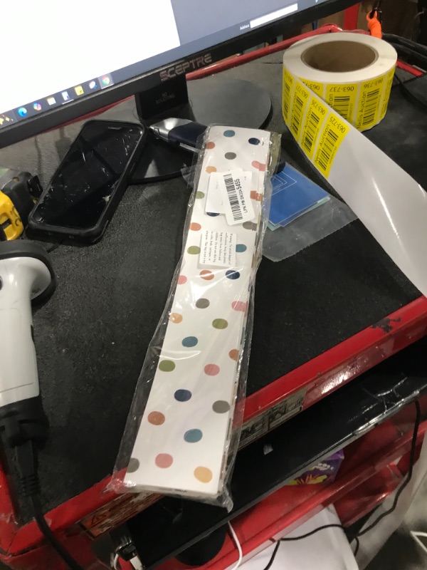 Photo 1 of 115Ft Boho Bulletin Board Borders Classroom Bulletin Boards Decoration Colorful Boho Heart Rainbow Dot Stripe Bulletin Border Stickers for School Classroom Office Wall Chalkboard Party Decor, 100Pcs