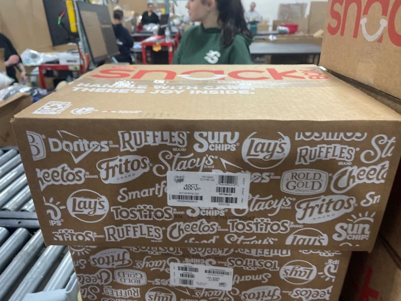 Photo 1 of Frito Lay Sweet & Salty Snacks, Variety Mix of Cookies, Crackers, Chips & Nuts, (Pack of 50)