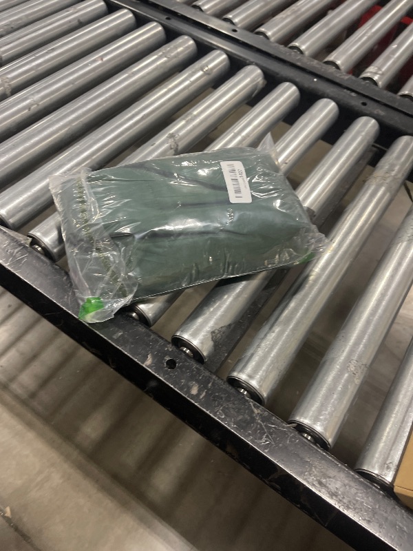 Photo 1 of Dynamene Extra Long Shower Curtains, 96 Inch Long Boho Tufted Geometric Striped Fabric Shower Curtains for Bathroom, Tall Farmhouse Waterproof Cloth Shower Curtain Set with 12 Hook, Dark Green, 72x96