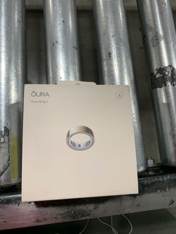 Photo 2 of Oura Ring 4 - Rose Gold - Size 4 - Smart Ring - Size First with Oura Ring 4 Sizing Kit - Sleep Tracking Wearable - Heart Rate - Fitness Tracker - Up to 8 Days of Battery Life