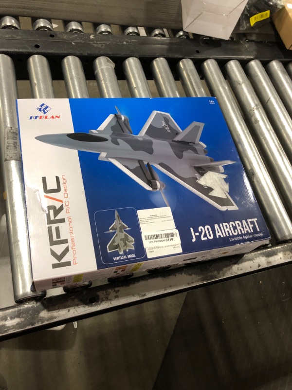 Photo 1 of RC Plane with Brushless Motor, Remote Control Airplane 4 Channel J-20 Revolutionary Jet, Vertical & Stunt Flying Glider for Adults Boys Gift with 2 Batteries