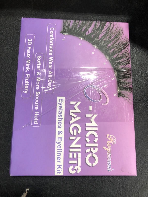 Photo 1 of Royaomis 10 Pairs Cat-Eye Magnetic Lashes With Eyeliner Natural Looking, 3D Magnetic Eyelashes Natural Look With Eyeliner, Fake Eyelashes Magnetic, Eye Lashes Pack Natural Magnetic Eyelashes