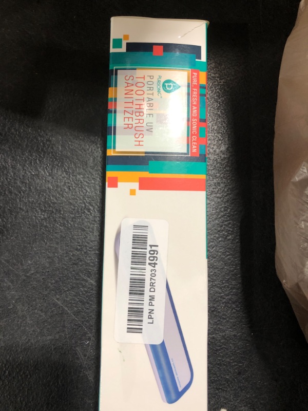 Photo 1 of Pursonic Portable UV Toothbrush Sanitizer