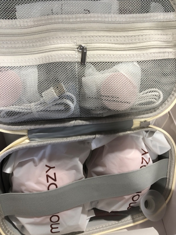 Photo 1 of Momcozy Breast Pump Hands Free Upgraded Mobile Flow | M9, App Discreet Control with Personalized Multi-Modes & 15 Levels, Wearable Breast Pump 24mm, 2 Pack Cozy Red