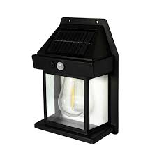 Photo 1 of Anricom 4pcs Solar Fence Lights, Motion Sensor Outdoor Light, 3 Lighting Modes Dusk to Dawn Porch Lamp IP65 Waterproof, Outdoor Solar Wall 600LM, 1200mah Suitable for Patios, Porches, Garage (Black)