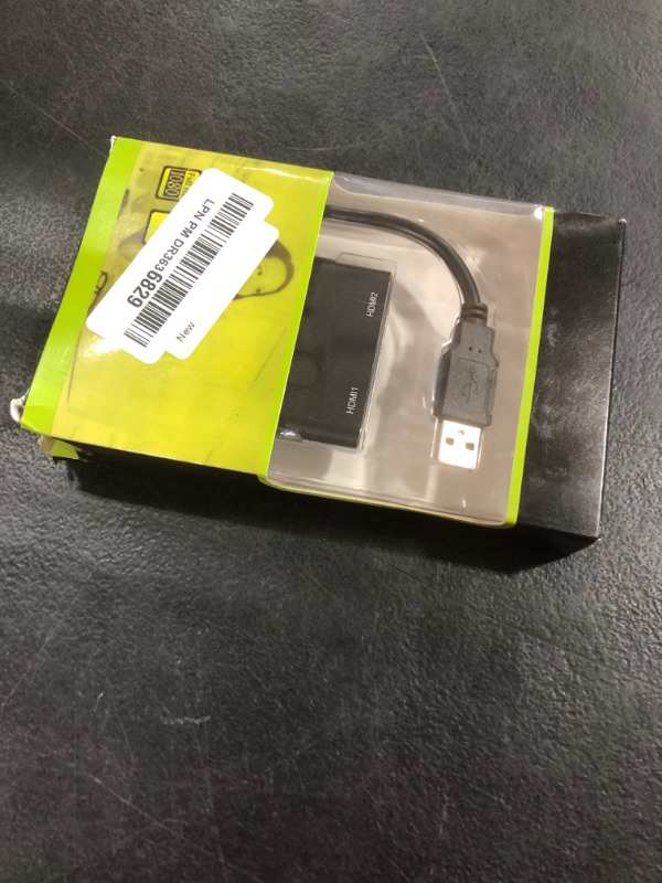 Photo 1 of TIMEJONS USB A 3.0 to Dual HDMI Adapter for Windows 4K@30hz, USB-A to Dual HDMI Hub Splitter for 2 Monitors for Large Screen Display, Compatiable with Windows Laptops, Computers,PC, USB Devices