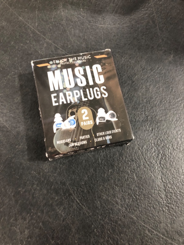 Photo 1 of Hearprotek Concert Ear Plugs, 2Pairs Reusable high Fidelity Musician Ear Plugs for Concerts Loud Music-Noise Reduction Ear Protection earplugs for Rave,Festival,Music,Tinnitus Relief