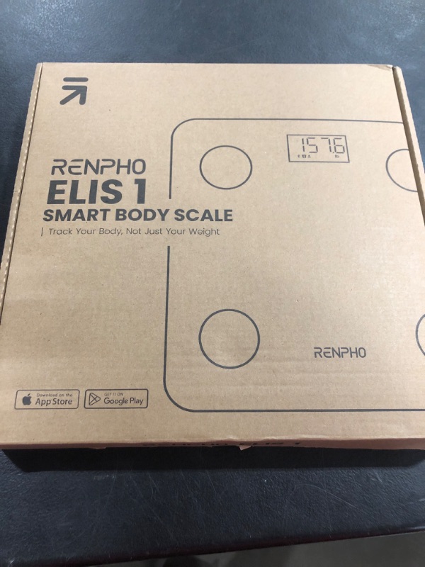 Photo 1 of RENPHO Smart Scale for Body Weight, FSA HSA Eligible, Digital Bathroom Scale BMI Weighing Bluetooth Body Fat Scale, Body Composition Monitor Health Analyzer with Smartphone App, 400 lbs - Elis 1