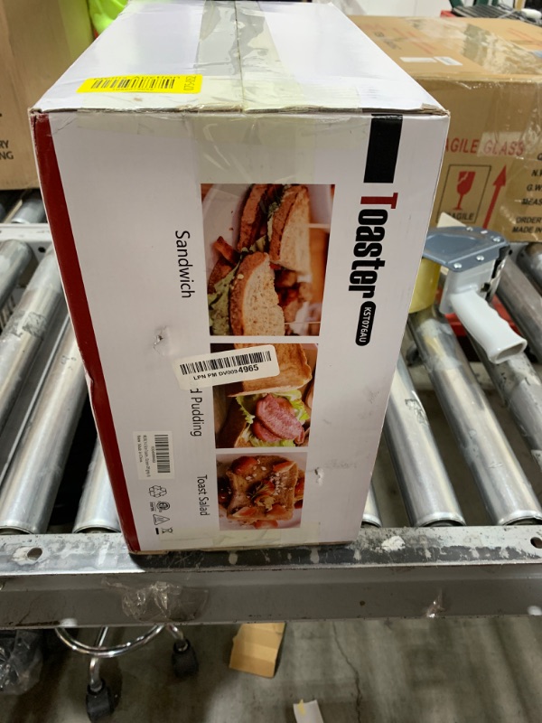 Photo 1 of WUNLY 4 Slice Toaster, Touchscreen & Dual Independent Control Panel?5 Basic Functions & Digital Countdown Toasters, 6 Shade Settings?6 Bread Types, Smart Bread Toaster Mute/Screen-Off ?Stainless Steel