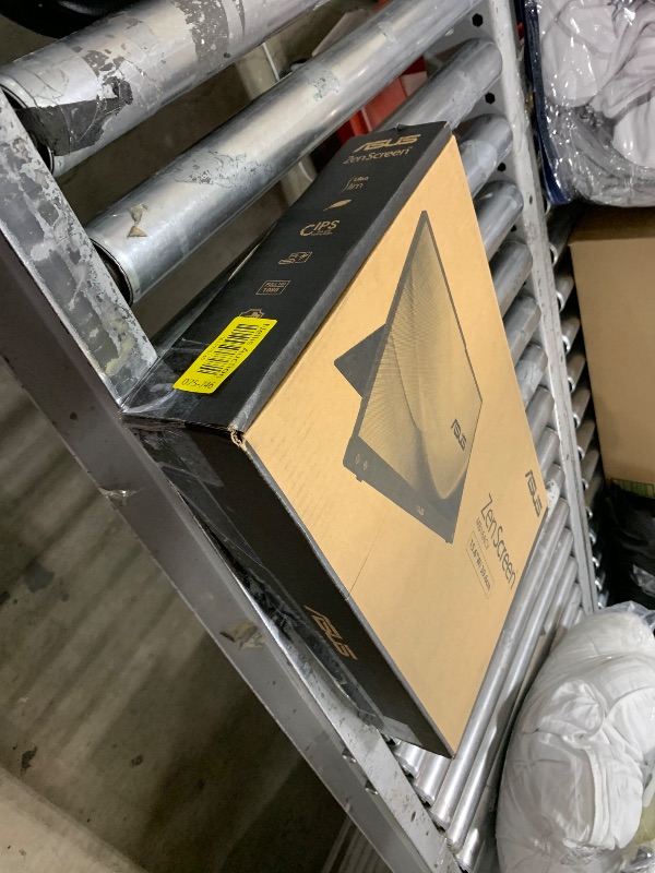 Photo 1 of ASUS ZenScreen 15.6” 1080P Portable Monitor (MB16ACV) - Full HD, IPS, Eye Care, Flicker Free, Blue Light Filter, Kickstand, USB-C Power Delivery, for Laptop, PC, Phone, Console
