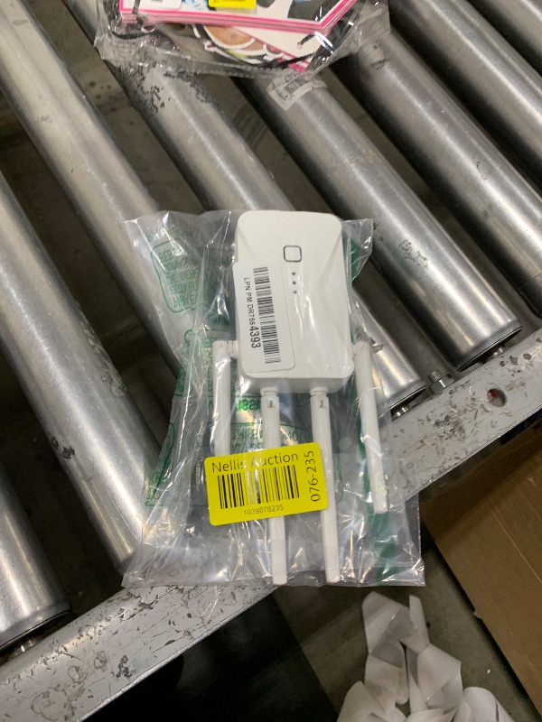 Photo 1 of WiFi Extender Signal Booster, 2025 WiFi Extender AC1200Mbps Dual Band (5.8GHz/2.4GHz), WiFi Booster with Ethernet Port for Home Covers up to 10000 Sq.ft, Compatible with More Devices