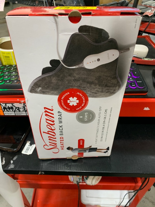 Photo 1 of Sunbeam® Heated Back Wrap