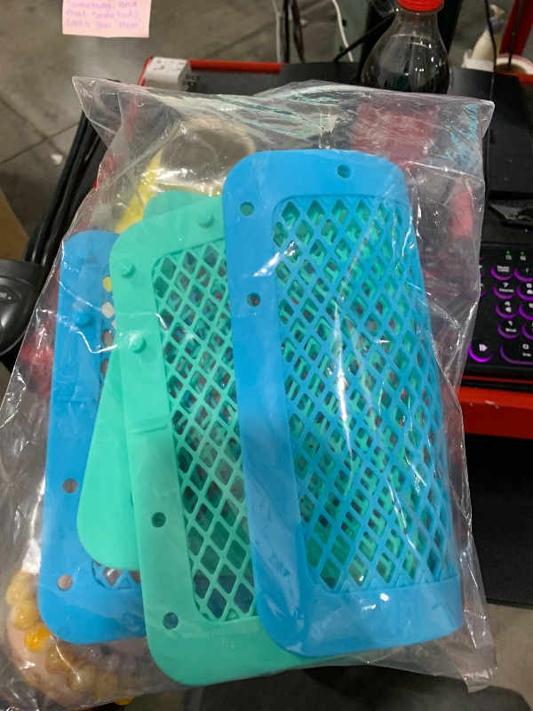 Photo 1 of Maxcheck 2 Pcs Silicone Dishwasher Bag Large Baby Bottles Dishwasher Bag Silicone Dishwasher Bag for Small Items Bottle Nipples Breast Pump Accessories Pacifier Toy Parts (Blue, Green)