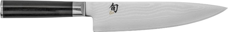 Photo 1 of Shun Classic 8" Chef's Knife, Handcrafted Japanese Kitchen Knife for Professional and Home Chefs, VG-MAX Core with Damascus Stainless Steel Cladding, Pakkawood Handle