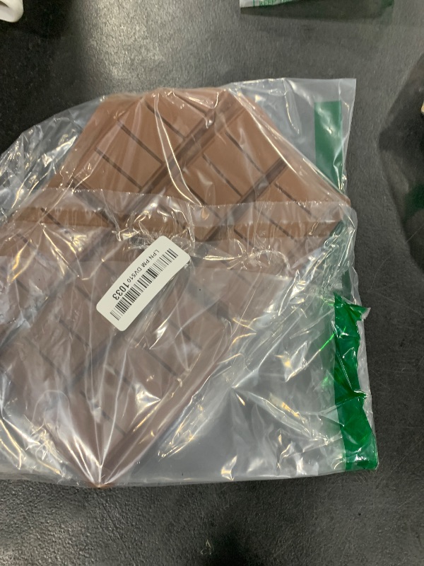 Photo 1 of Fimary Chocolate Molds - Non-Stick Chocolate Bar Mold, Break Apart Chocolate Mold Food Grade Deep Mold For Tabs Chocolate Milk Snacks
