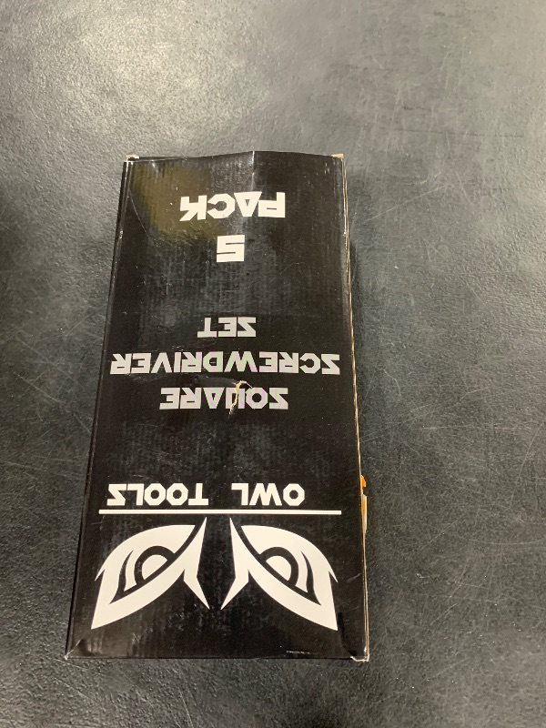 Photo 1 of Owl Tools Robertson Square Head Screwdriver Set (5 Pack in the Following Sizes: #0, #1, #2, #3, and #4) Forged Steel with Magnetic Tips & Soft Ergonomic Handle