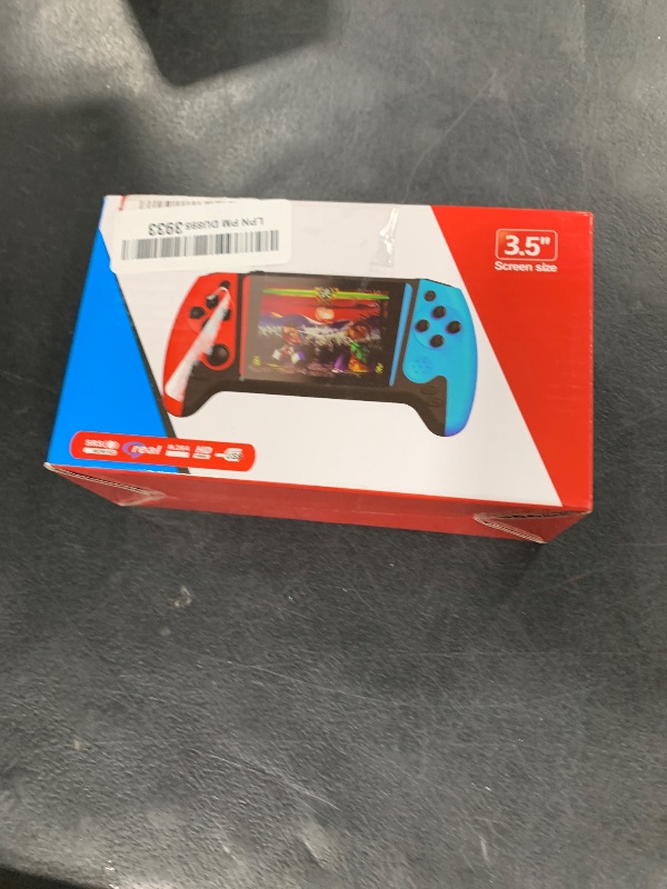 Photo 1 of Handheld Game Console, Portable Video Game Console with 500 Retro Games, 3.5" HD Screen, Rechargeable Battery, Support 2 Players and Hook Up to TV, Christmas Birthday Gift for Adults Kids 4-12