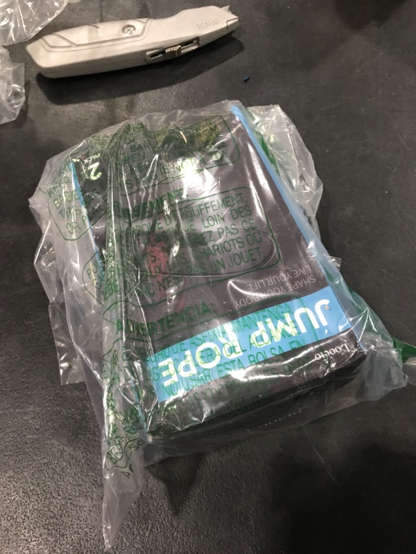 Photo 1 of Jump Rope, Tangle-Free Rapid Speed Cable with Ball Bearings for Women, Men, and Kids, Adjustable Steel Workout with Foam Handles for Fitness, Home Exercise & Slim Body (Black+Red).