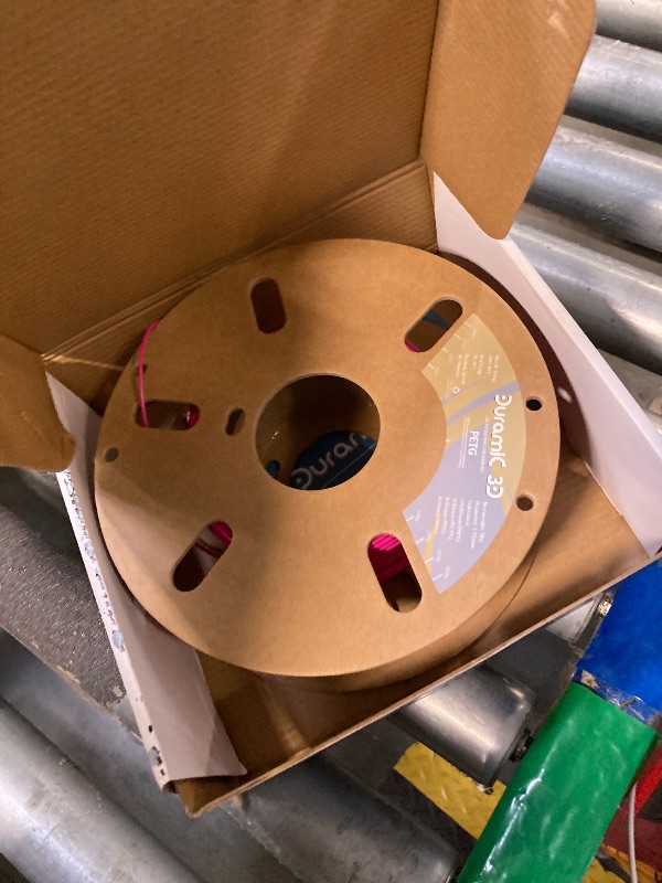 Photo 1 of DURAMIC 3D PETG Filament 1.75mm Magenta, 3D Printing Filament 1kg Spool(2.2lbs), Magenta Filament 1.75mm Dimensional Accuracy +/- 0.05 mm Non-Tangling Non-Clogging Non-Stringing