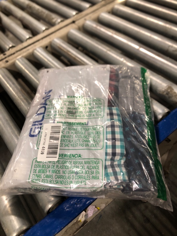 Photo 1 of Gildan Men's Underwear Boxers, Multipack, Mixed Red/Blue Assorted (Pack of 10), Large