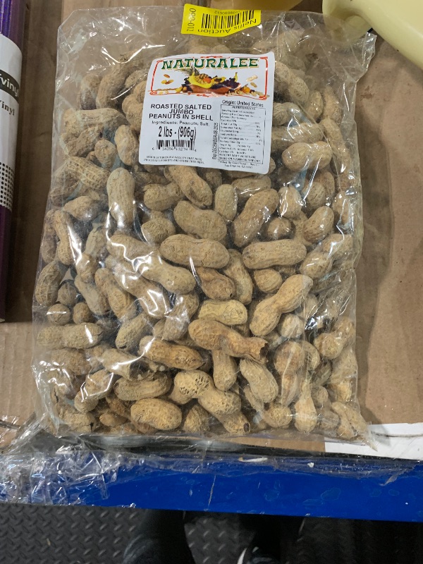 Photo 1 of ***EXP 08DEC2025*** Naturalee Peanuts, In Shell 2 lbs - Roasted, Salted - Natural Healthy Snack