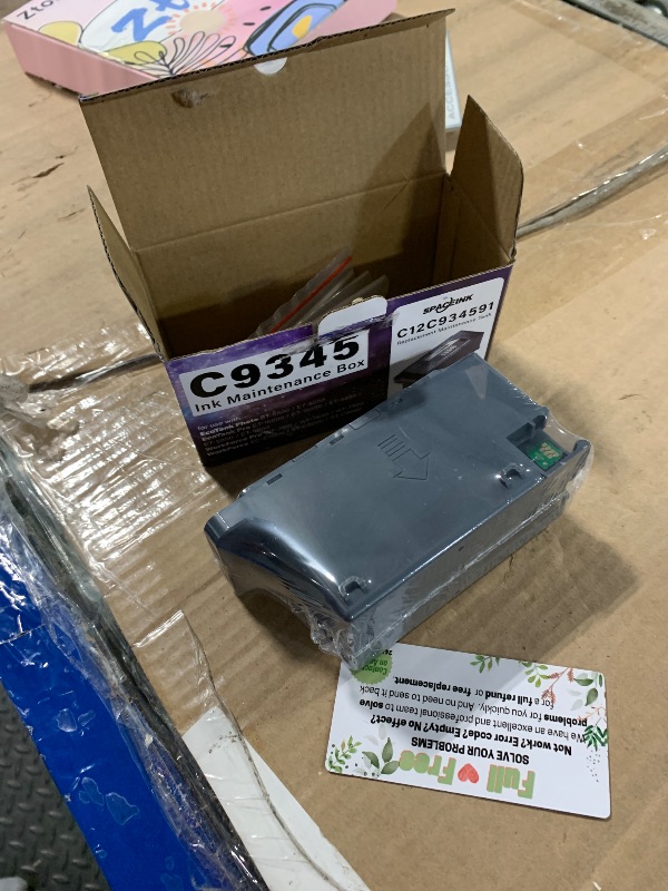 Photo 1 of Spaceink C9345 Ink Maintenance Box Tank for Epson ET-8550 ET-16600 ET-5850 ET-5800 ET-16650 ET-8500 WF-7840 WF-7820 ET-5880 WF-7310 ST-C8000 ST-C8090 Printer (PXMB9/C12C934591 Waste