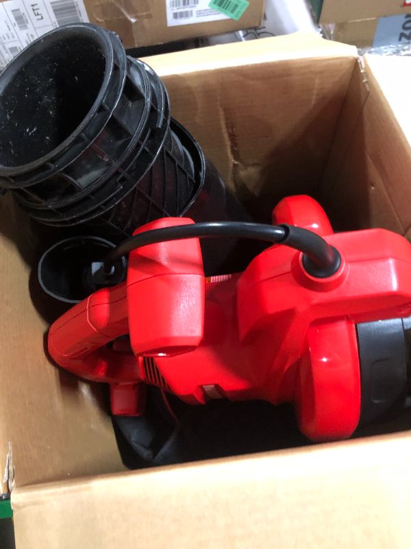 Photo 1 of ***USED***PARTS ONLY***CRAFTSMAN 3-in-1 Leaf Blower, Leaf Vacuum and Mulcher, Up to 260 MPH, 12 Amp, Corded Electric (CMEBL7000)