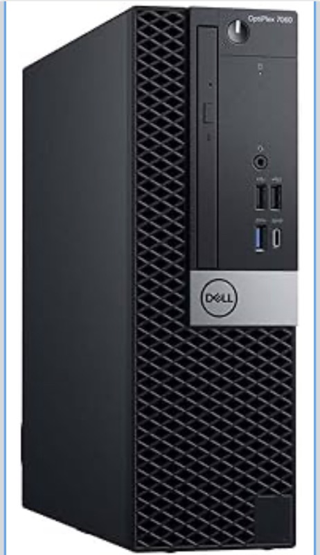Photo 1 of Dell Optiplex 7060 SFF Desktop Computer PC | Intel 8th Gen i7-8700 (6 Core) | 32GB DDR4 Ram 512GB NVMe M.2 SSD | Built-in WiFi & Bluetooth | Windows 11 Pro | Wireless Keyboard & Mouse(Renewed)