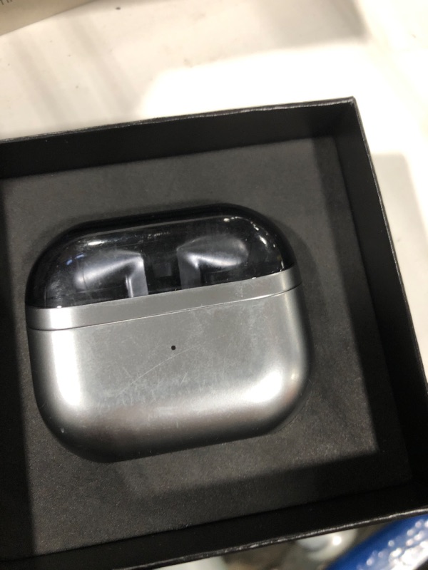 Photo 5 of SAMSUNG Galaxy Buds 3 Pro AI True Wireless Bluetooth Earbuds, Noise Cancelling, Sound Optimization, Redesigned Comfort Fit, Silver [US Version, Amazon Exclusive, 2Yr Warranty]