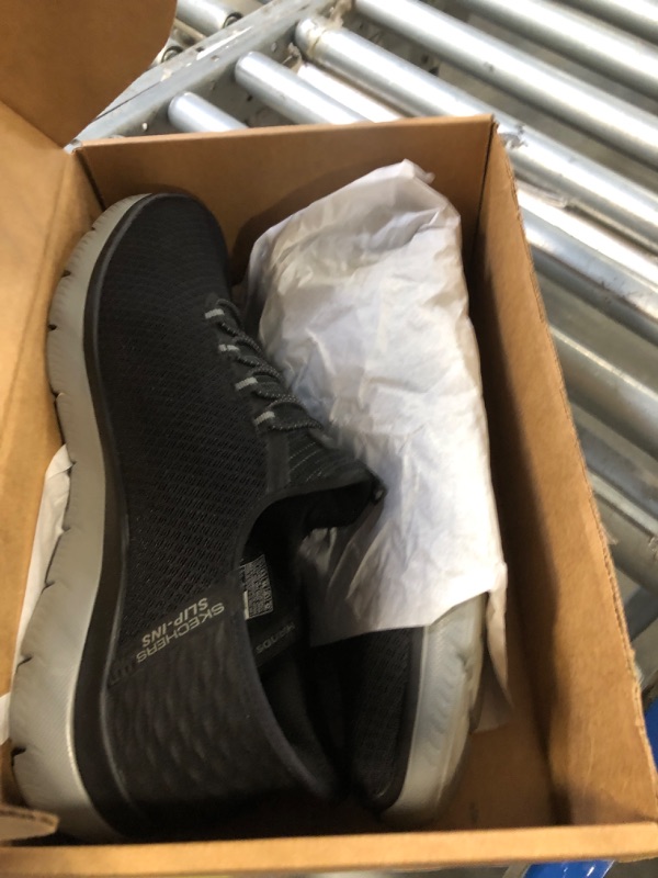 Photo 1 of ***SIZE 10.5*** Skechers Men's Summits High Range Hands Free Slip-in Sneaker, Black/Charcoal